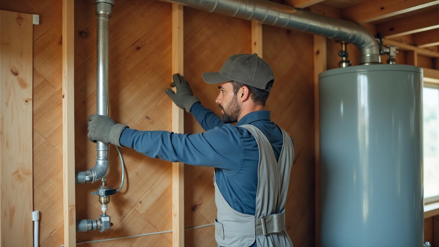 HVAC and well water system integration in Newman rural home